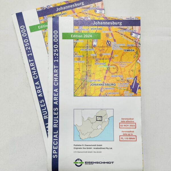 SPECIAL RULES CHART – VFR JHB 1:250