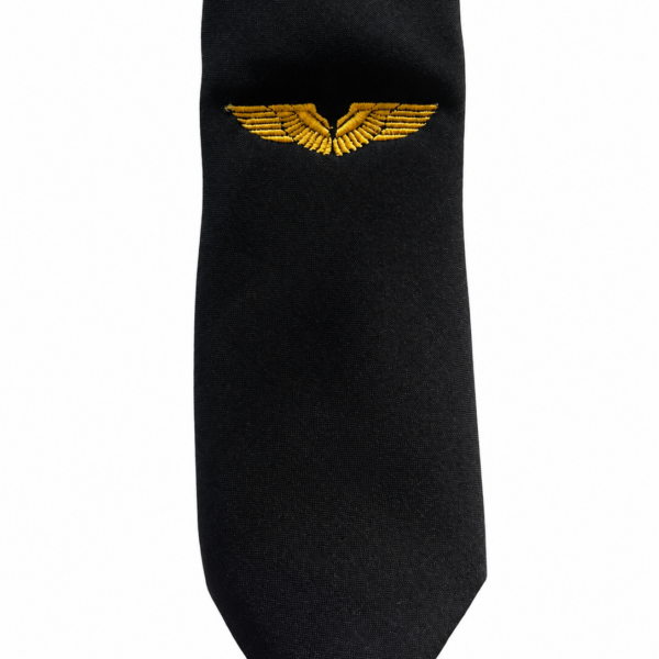 WINGS TIE BLACK